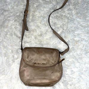 Gold Michael Kors shoulder bag